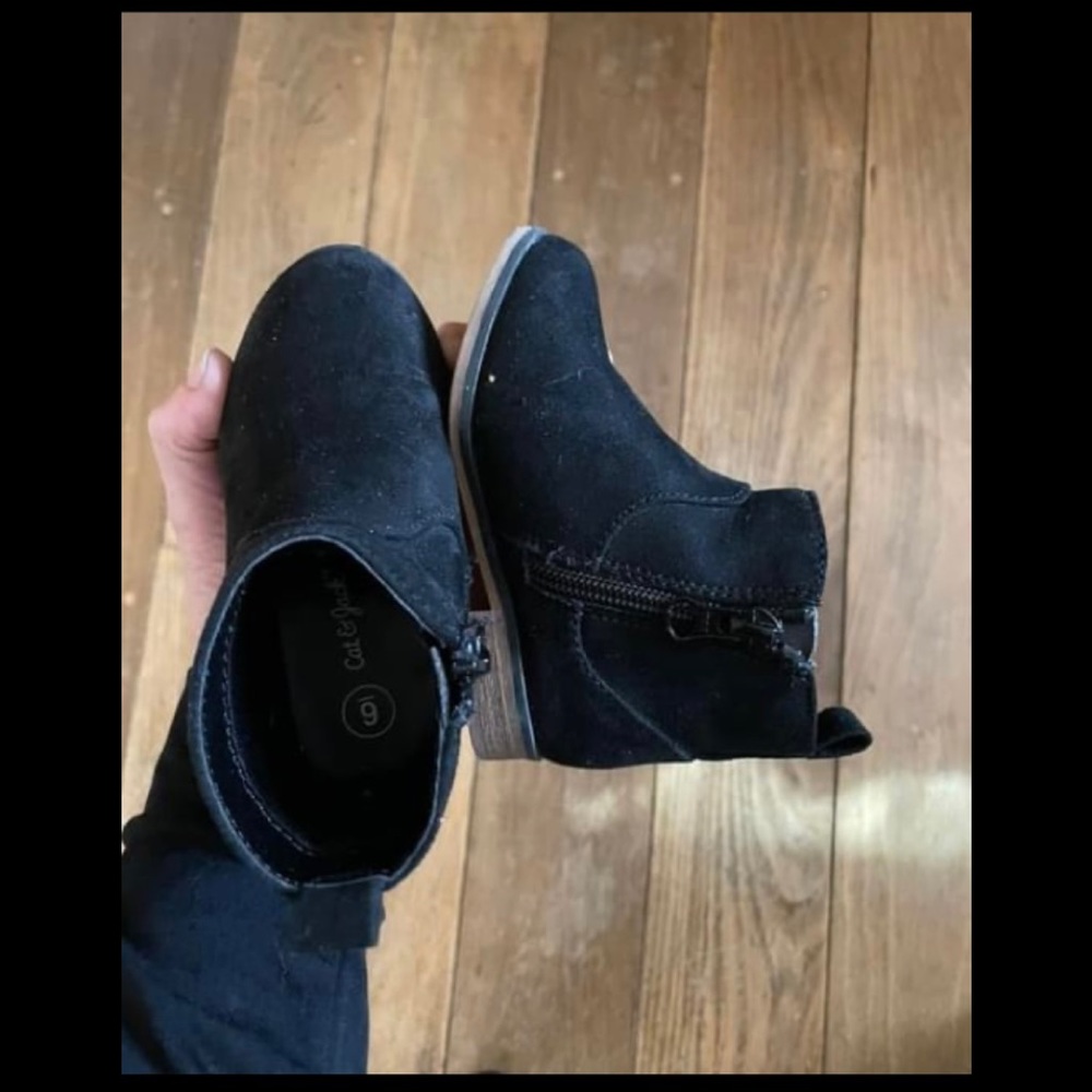 Black boots